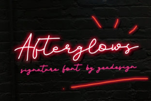 Afterglows: A Font That Adds Soul to Your Brand