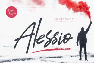 Alessio: A Script Font with Bold Editorial Potential