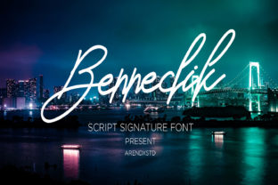 Bennedik: A Handwritten Font for Editorial Design
