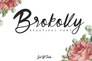 Brokolly: A Handwritten Font That Feels Like a Thoughtful Pause