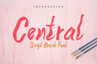 Central: A Versatile Script Font for Editorial Design