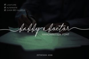 Daddy Doctor: A Handwritten Font That Feels Like a Warm Welcome