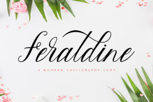 Feraldine: A Script Font That Elevates Brand Identity