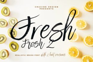 Fresh: A Handwritten Font with a Radiant Editorial Presence