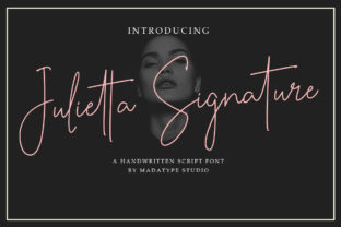 Julietta Signature: A Font That Breathes Life Into Your Editorial Design
