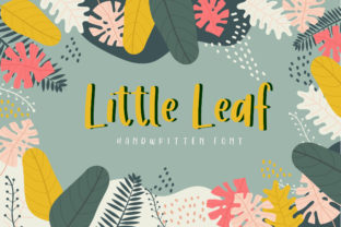Little Leaf: A Bold Script Font for Dynamic Digital Campaigns