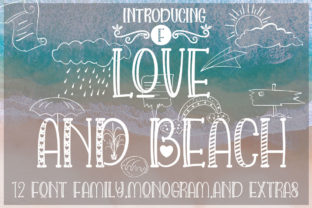 Love and Beach: A Handwritten Font That Feels Human on Screen