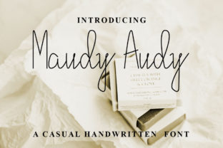 Maudy Audy: A Font That Breathes Life Into Editorial Design