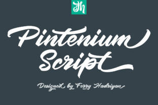 Pintenium: A Script Font That Breathes Life Into Your Creations