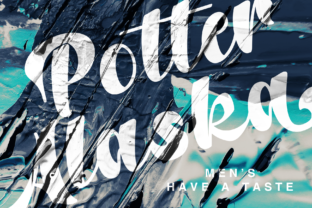 Potter Alaska: A Bold Handwritten Font for Editorial Design