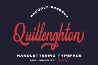 Quillenghton: A Vintage Handwritten Font That Makes Campaigns Feel Human