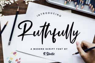 Ruthfully: A Modern Handwritten Font for Scroll-Stopping Marketing