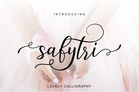 Safytri: A Script Font That Elevates Campaign Design