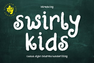 Swirly Kids: A Font That Brings Handmade Magic to Life