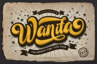 Wanita: A Playful Font for Dynamic Campaigns