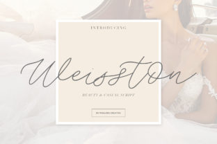 Weisston: A Script Font That Feels Human, Not Hand-Drawn